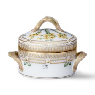 Royal Copenhagen Flora Danica Small Sugar Bowl with Lid | Kneen & Co