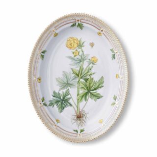 Royal Copenhagen Flora Danica Large Oval Dish | Kneen & Co