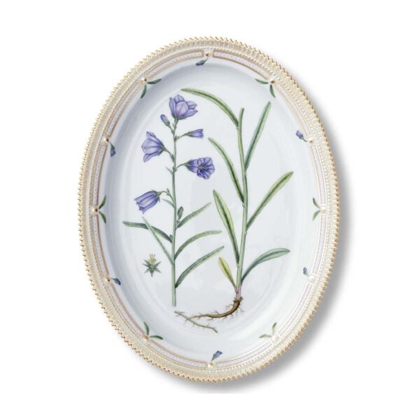 RoyalCopehagen-1147374-1019039-FloraDanica-DISH-OVAL-47CM-Campanula-Persicifolia-L-1200x1200-100KB Royal Copenhagen Flora Danica Extra Large Oval Dish | Kneen & Co
