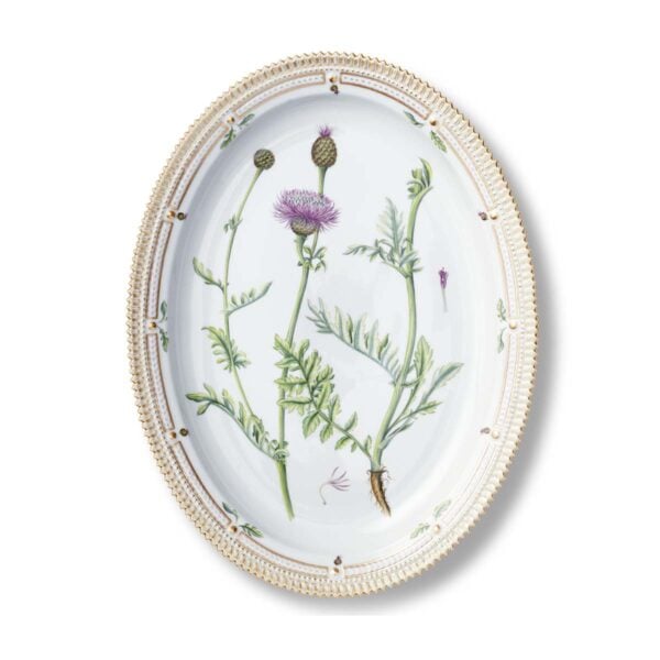 RoyalCopehagen-1147374-1019039-FloraDanica-DISH-OVAL-47CM-Centaurea-Scabiosa-L-1200x1200-100KB Royal Copenhagen Flora Danica Extra Large Oval Dish | Kneen & Co