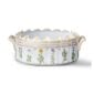 Royal Copenhagen Flora Danica Oval Monteith side view | Kneen & Co