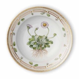 Royal Copenhagen Flora Danica Deep Plate | Kneen & Co