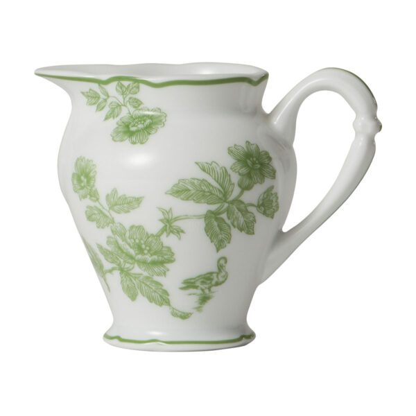 AlbertineGreen-23659-Cremier-2308x2308-1200x1200-100KB Bernardaud Albertine Creamer | Kneen & Co