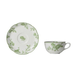 Bernardaud Albertine Tea Cup and Saucer | Kneen & Co