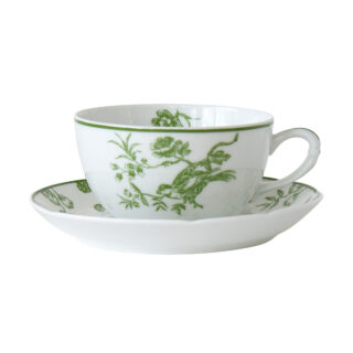 Bernardaud Albertine Tea Cup and Saucer | Kneen & Co