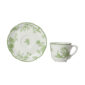 Bernardaud Albertine Coffee Cup and Saucer | Kneen & Co