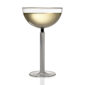 Fferrone Cerna Coupe Glass | Kneen & Co