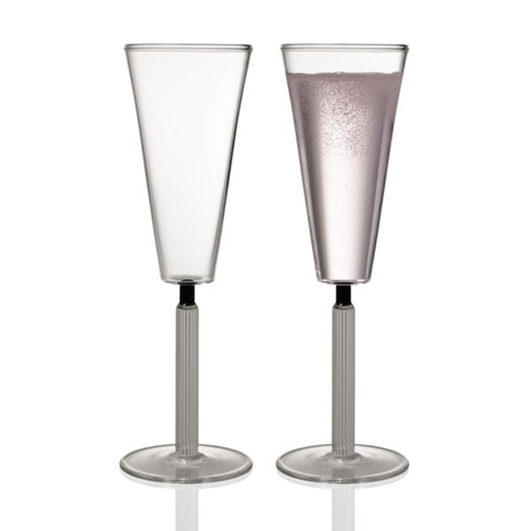 Fferrone Cerna Flute Glass | Kneen & Co