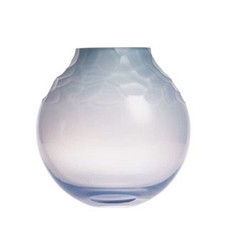 Moser Dotty Large Vase in Opal Violet | Kneen & Co