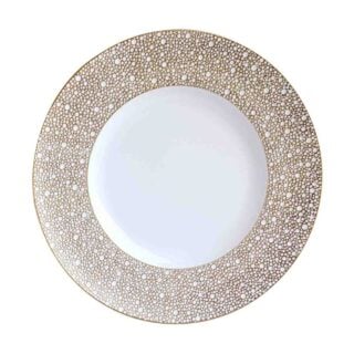 Bernardaud Ecume Mordoré Large Service Plate | Kneen & Co
