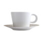 Bernardaud Ecume Mordoré Tea Cup and Saucer | Kneen & Co