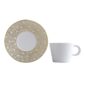 Bernardaud Ecume Mordoré Tea Cup and Saucer | Kneen & Co