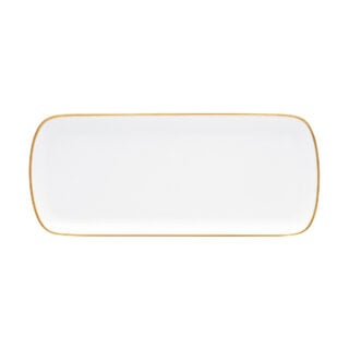 Bernardaud Palmyre Rectangular Cake Platter | Kneen & Co