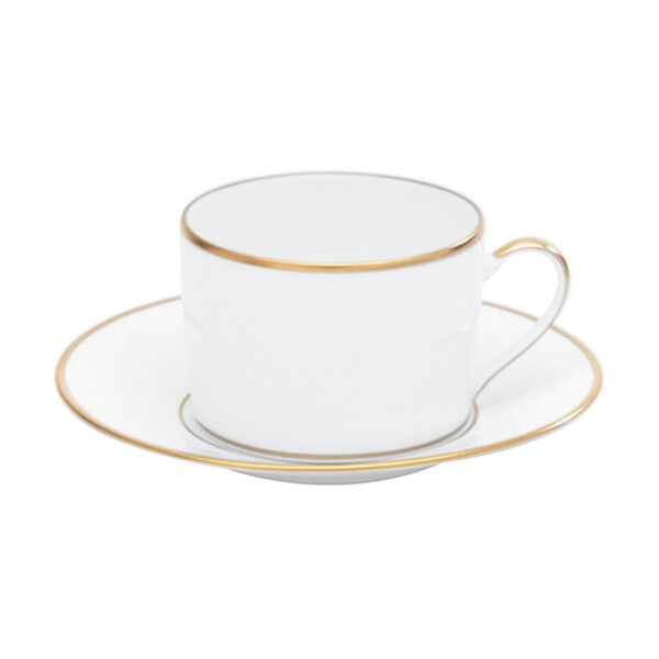 Bernardaud Palmyre Tea Cup and Saucer | Kneen & Co