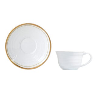 Bernardaud Albâtre Coffee Cup and Saucer | Kneen & Co