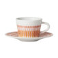 Bernardaud Terra Rosa Coffee Cup and Saucer | Kneen & Co
