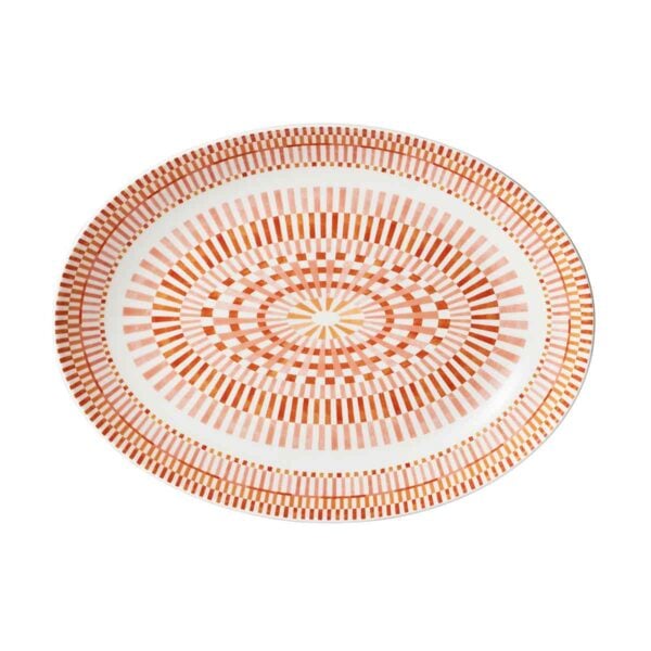 Bernardaud Terra Rosa Coupe Oval Platter | Kneen & Co