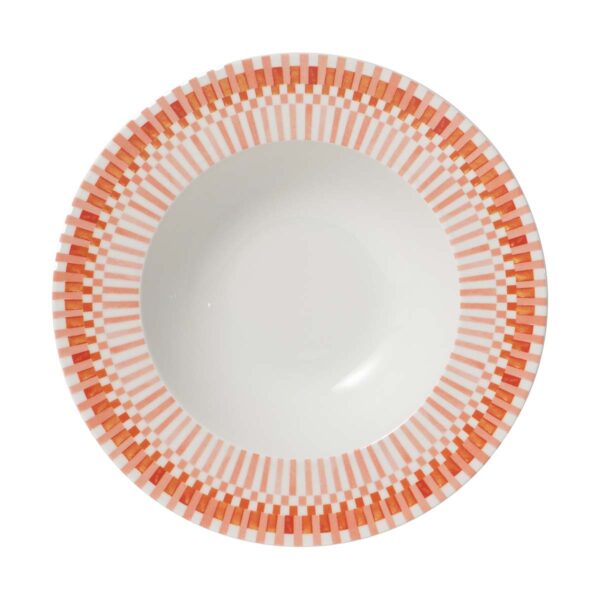 Bernardaud Terra Rosa Rim Soup Plate | Kneen & Co