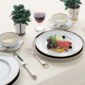 Bernardaud Palmyre Dinnerware Lifestyle | Kneen & Co
