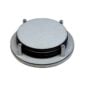 Giobagnara David Round Coasters with Holder Ice Blue | Kneen & Co