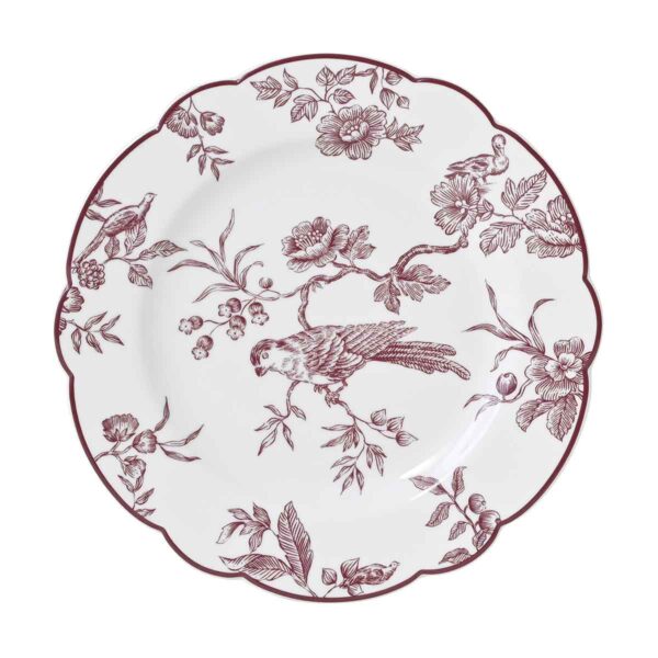 BERNARDAUD-AlbertinePrune-Assiette16-1200x1200-100KB Bernardaud Albertine Prune Bread and Butter Plate | Kneen & Co