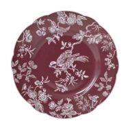 Bernardaud Albertine Prune Fond Couleur Salad Plate