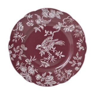 Bernardaud Albertine Prune Fond Couleur Salad Plate | Kneen & Co