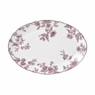 Bernardaud Albertine Prune Medium Oval Platter