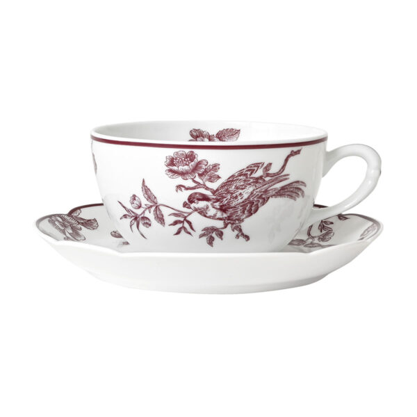 BERNARDAUD-AlbertinePrune-PTThe-1-1200x1200-100KB Bernardaud Albertine Prune Tea Cup and Saucer | Kneen & Co