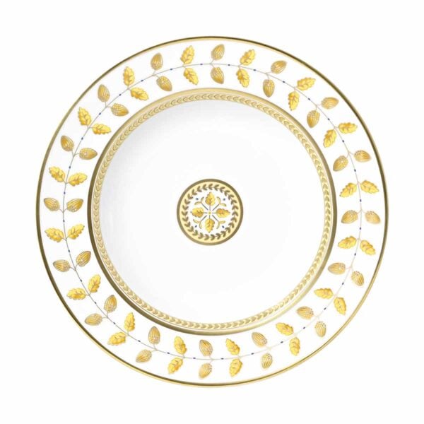 BERNARDAUD-ConstanceJaune-AssietteCreuseAile22-5-1200x1200-100KB Bernardaud Constance Jaune Rim Soup Plate | Kneen & Co