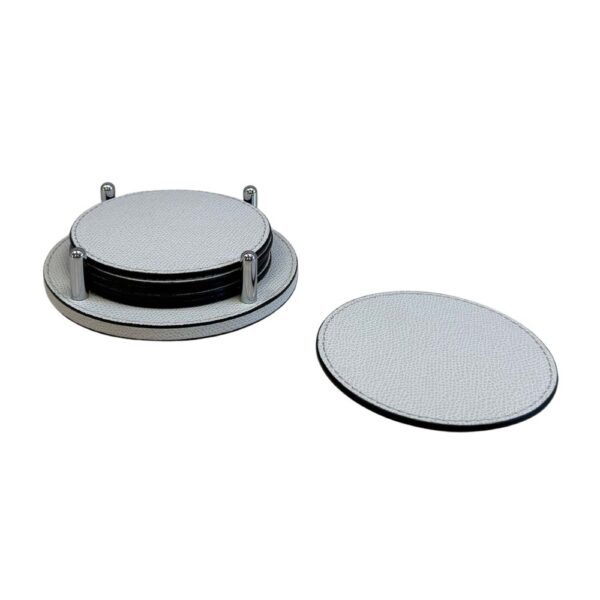GIOBAGNARA-Showroom-NOBG_29-1000x1000-100KB Giobagnara David Round Coasters with Holder Ice Blue | Kneen & Co