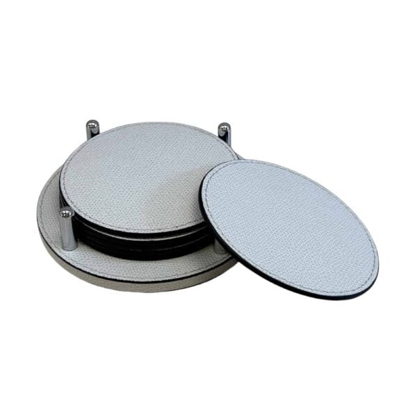 GIOBAGNARA-Showroom-NOBG_30-1000x1000-100KB Giobagnara David Round Coasters with Holder Ice Blue | Kneen & Co