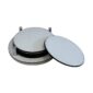 Giobagnara David Round Coasters with Holder Ice Blue | Kneen & Co