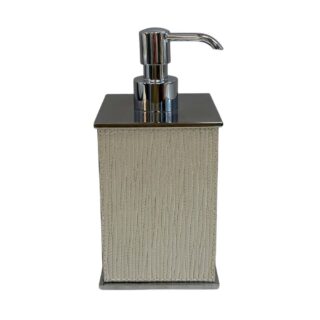 Giobagnara Firenze Soap Dispenser Pearl with Chrome | Kneen & Co