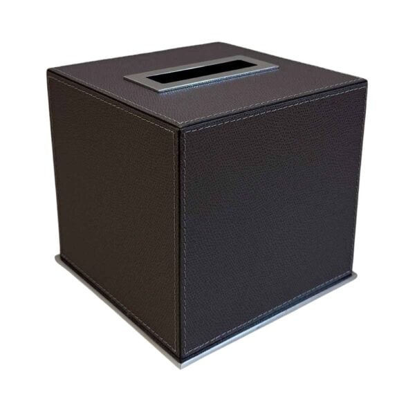 Giobagnara Firenze Square Tissue Holder Lava | Kneen & Co
