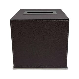 Giobagnara Firenze Square Tissue Holder Lava | Kneen & Co