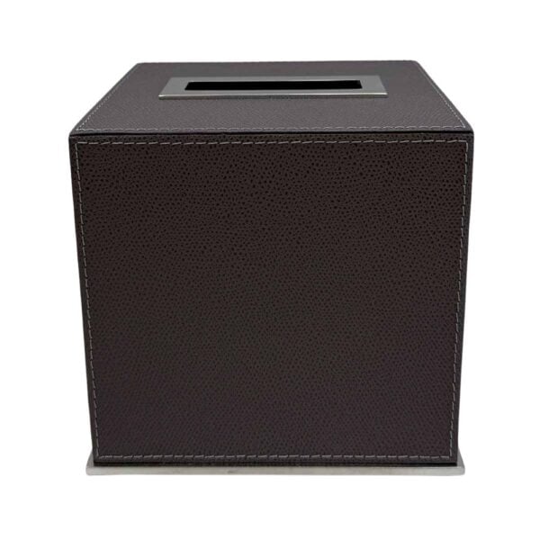 Giobagnara Firenze Square Tissue Holder Lava | Kneen & Co