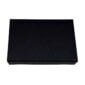 Parma Domino Game Box in Black Golf Leather | Kneen & Co