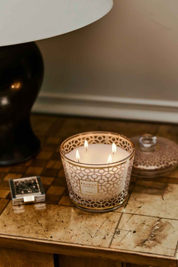BAOBAB-CLOCHEBOXMAX10WOM-Dome-Women-Lifestyle-2-1200w-100KB Baobab Cloches Gift Box - The Women Max 10 Candle set on table | Kneen & Co