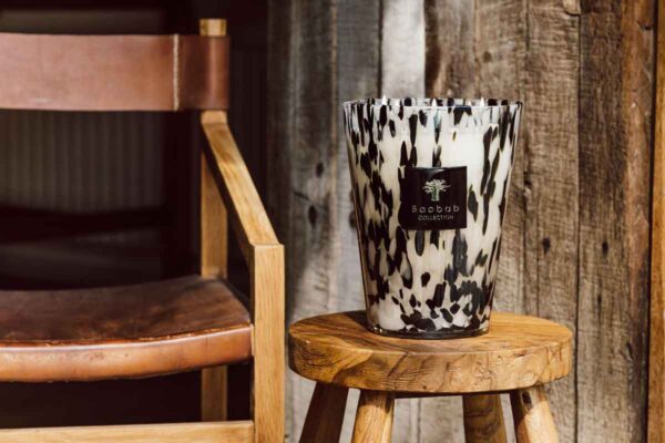 Baobab Pearls Black Candles Mood | Kneen & Co