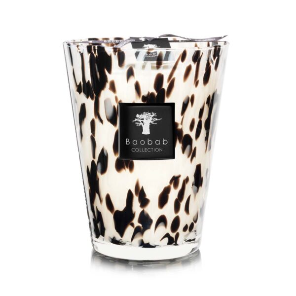 BAOBAB-MAX24PB-Pearls Black-MAX24-1200x1200-100KB Baobab Pearls Black Candle Max 24 | Kneen & Co