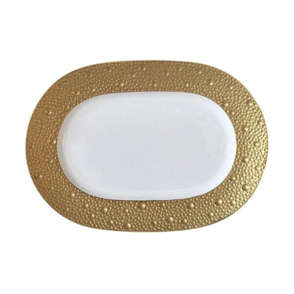 Bernardaud Ecume Gold Relish Dish | Kneen & Co