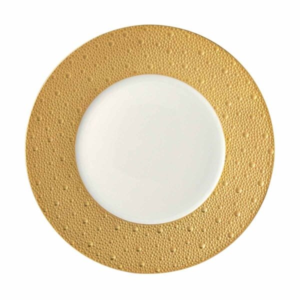 Bernardaud Ecume Gold Dinner Plate | Kneen & Co