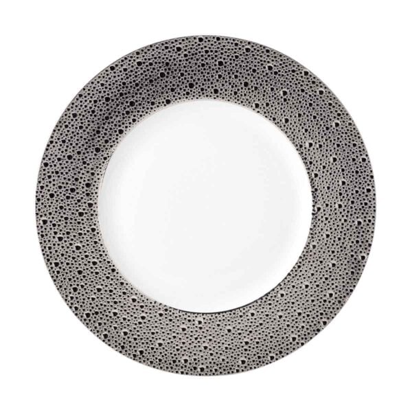 Bernardaud Ecume Platinum Service Plate | Kneen & Co