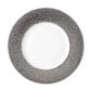 Bernardaud Ecume Platinum Service Plate | Kneen & Co