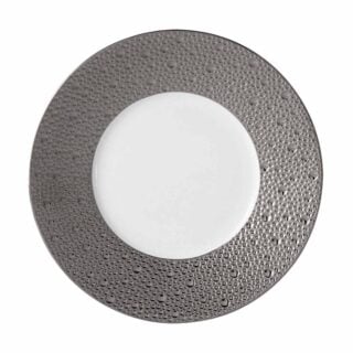 Bernardaud Ecume Platinum Bread and Butter Plate | Kneen & Co