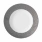 Bernardaud Ecume Platinum Rim Soup Bowl Large | Kneen & Co