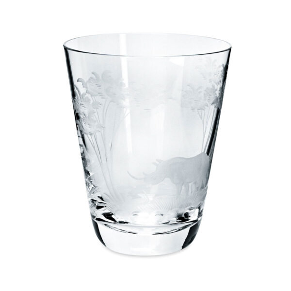Theresienthal Kilimandscharo Rhino Tumbler Clear | Kneen & Co