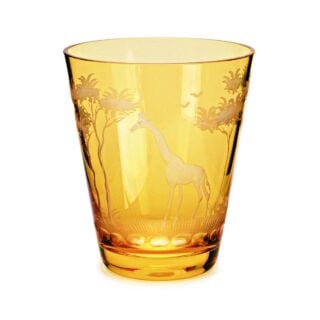 Theresienthal Kilimandscharo Giraffe Tumbler Mandarin | Kneen & Co