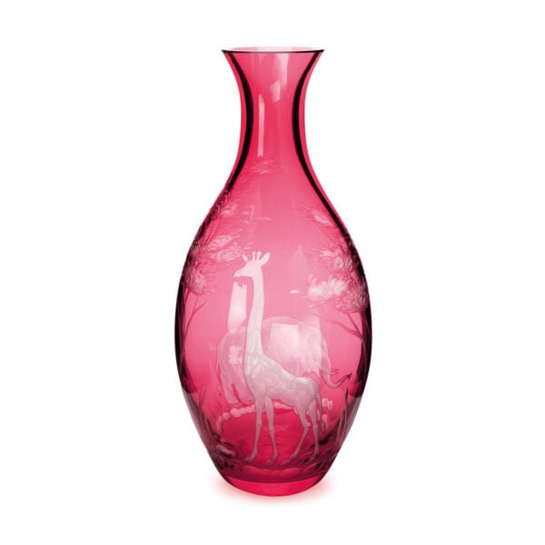 Theresienthal Kilimandscharo Elephant and Giraffe Carafe | Kneen & Co
